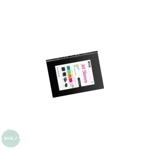Presentation Portfolio with rings- JET SLEEVES - A4 (pack of 5)