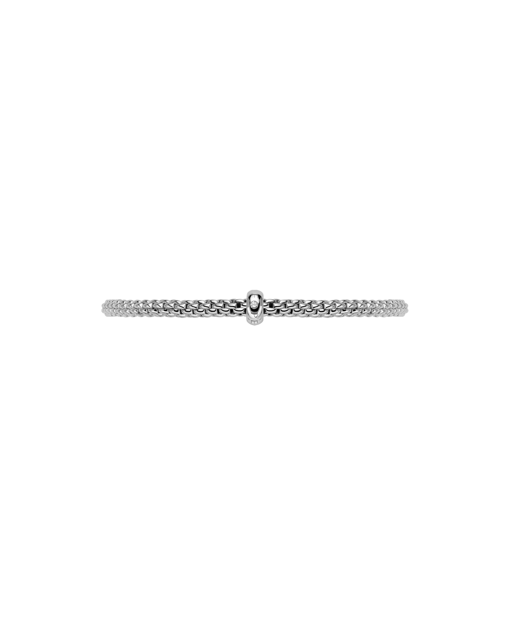 Prima Collection Flex'it bracelet with a white diamond by Fope