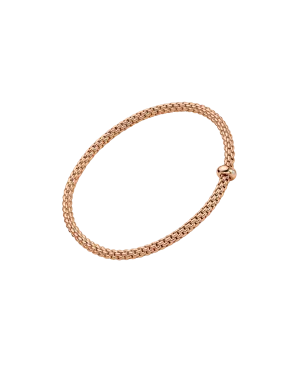 Prima Collection Flex'it bracelet with a white diamond by Fope