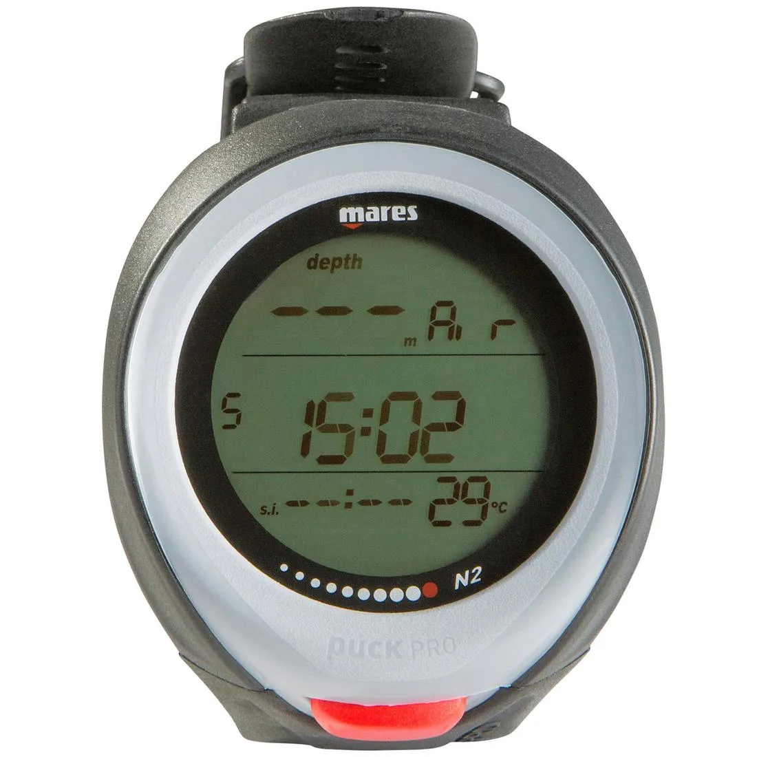 Puck Pro scuba diving computer - black/grey