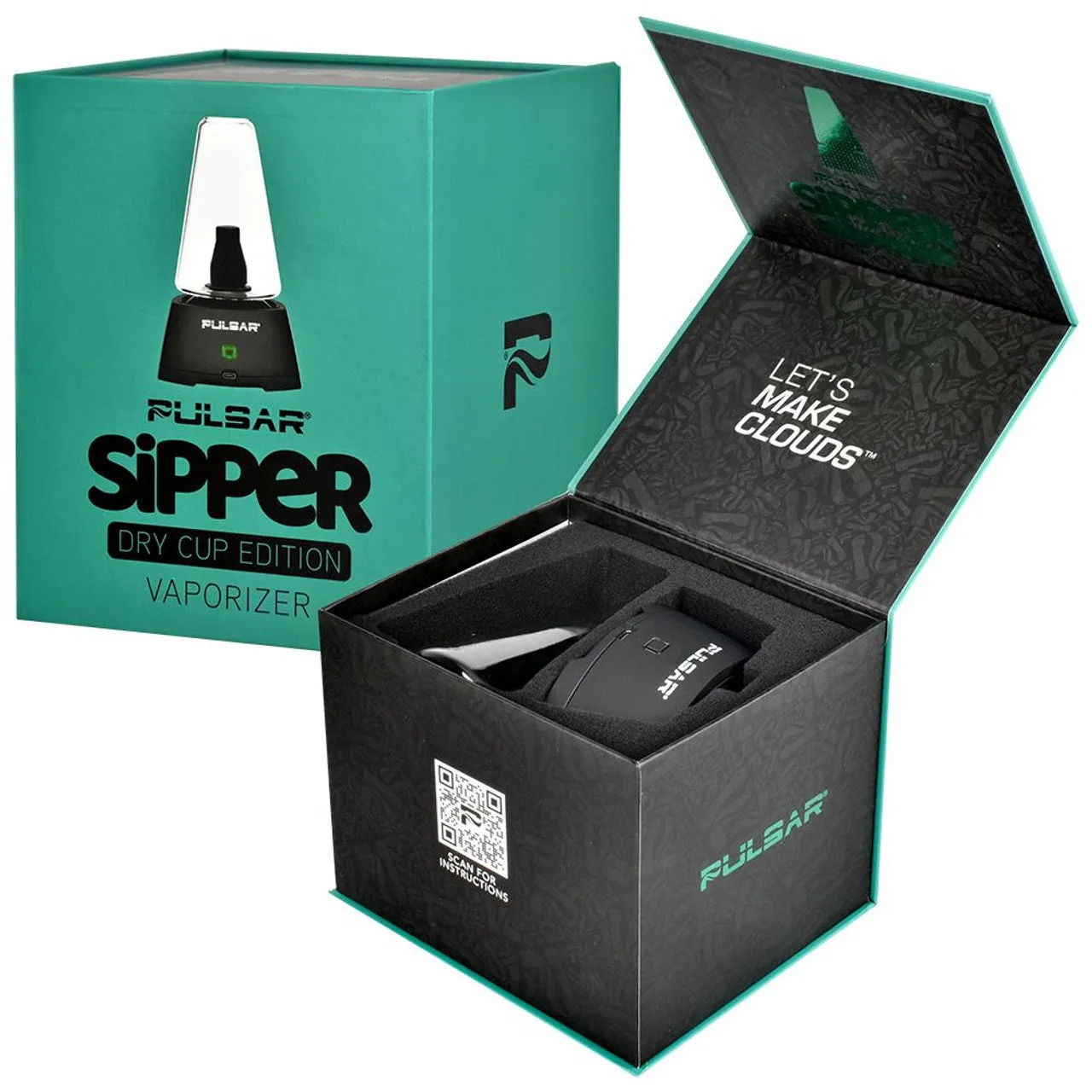 Pulsar Sipper Dry Cup Concentrate or 510 Cart Vaporizer