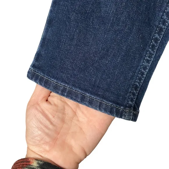 Pure Collection Mowbray Slim Leg Dark Denim Jeans Blue Size 2