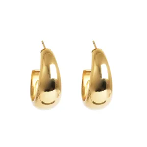 Pure Steel Soft Earring - Gold
