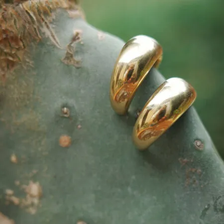 Pure Steel Soft Earring - Gold