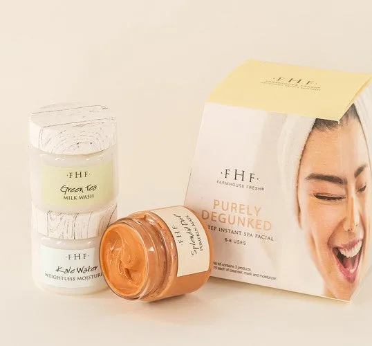 Purely Degunked 3-step Instant Spa Facial