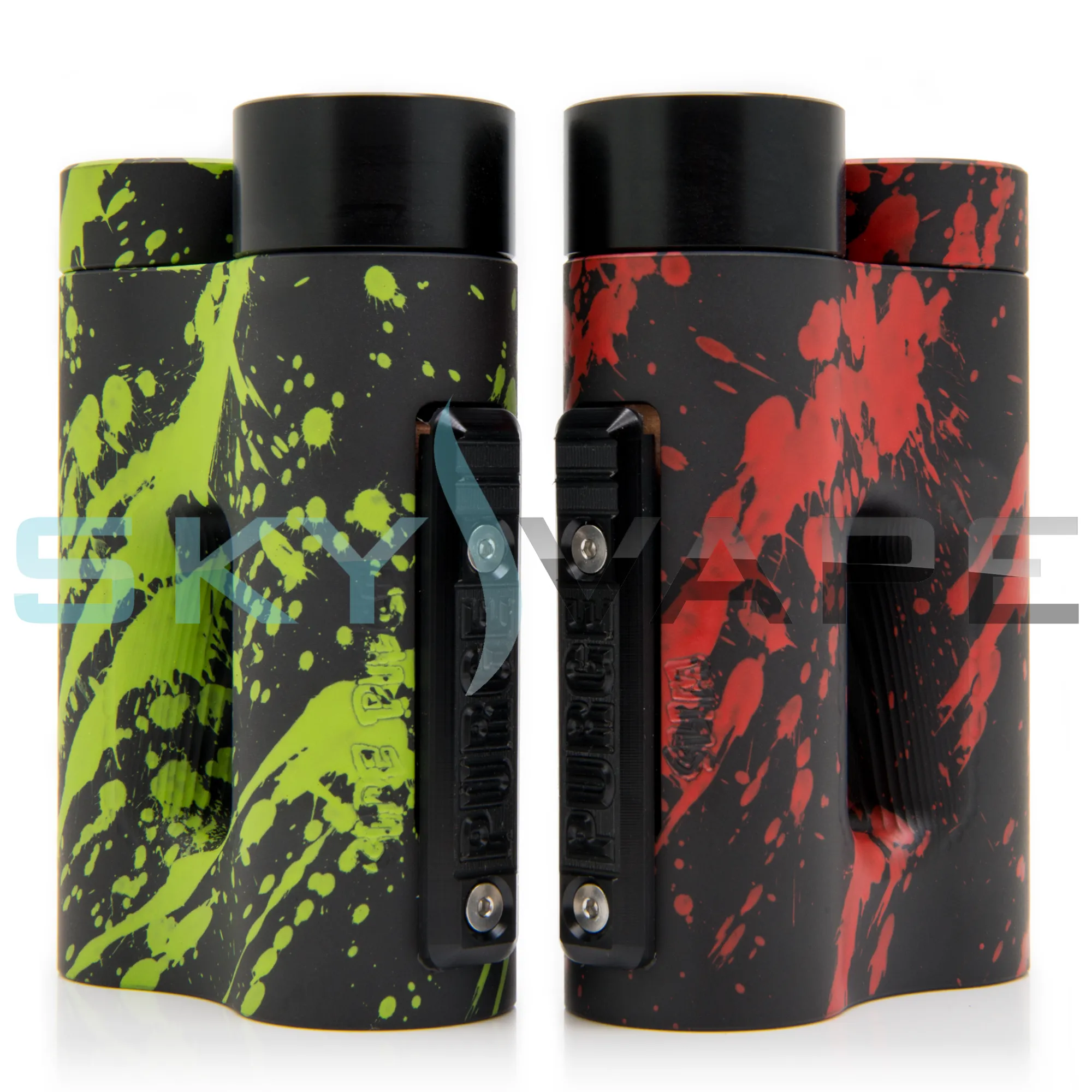 Purge Mods Splattered Side Piece Slim Mechanical Box