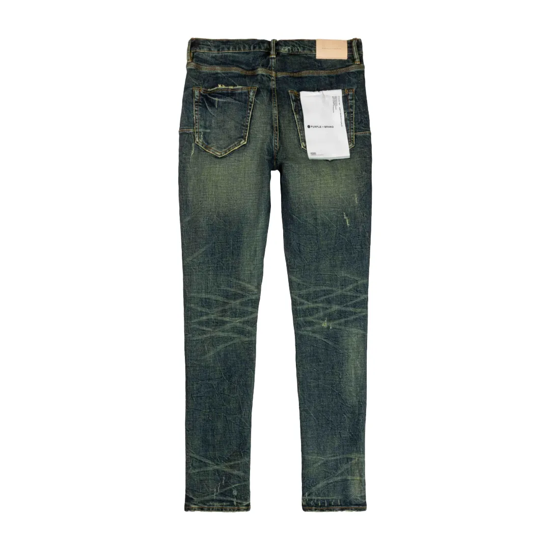 PURPLE BRAND MARRED VINTAGE VERDIGRIS MID INDIGO