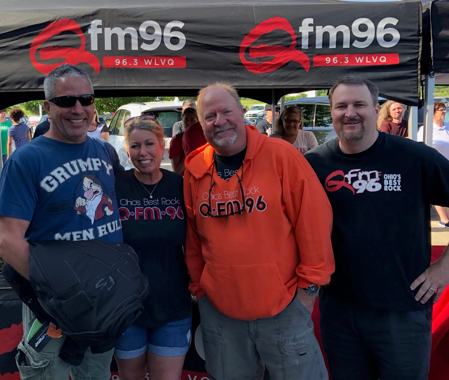 QFM96 Ohio's Best Rock Hoodie