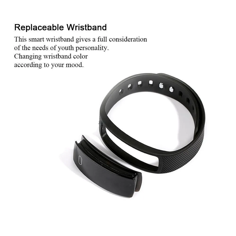 QS80 Smart Wristband - The Best Activity Tracker to Measure Your Activity Everyday!
