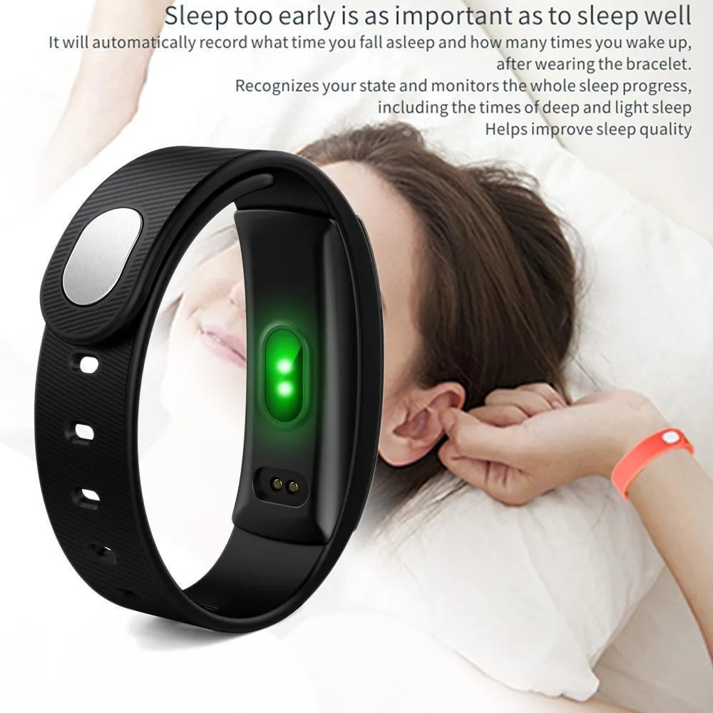 QS80 Smart Wristband - The Best Activity Tracker to Measure Your Activity Everyday!