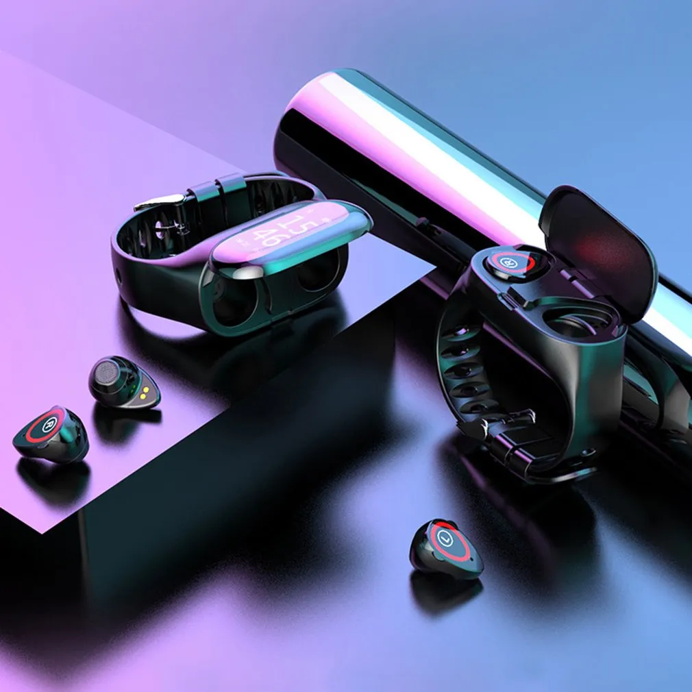 Quality smart watch   Bluetooth earphone earbuds