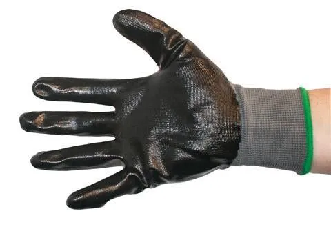 Quartz Black Nitrile Gloves