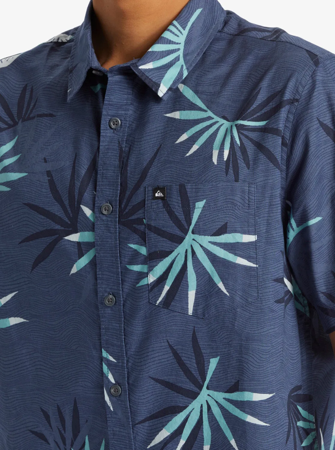 Quiksilver Apero Classic SS Shirt - Vintage Indigo Apero Classic SS