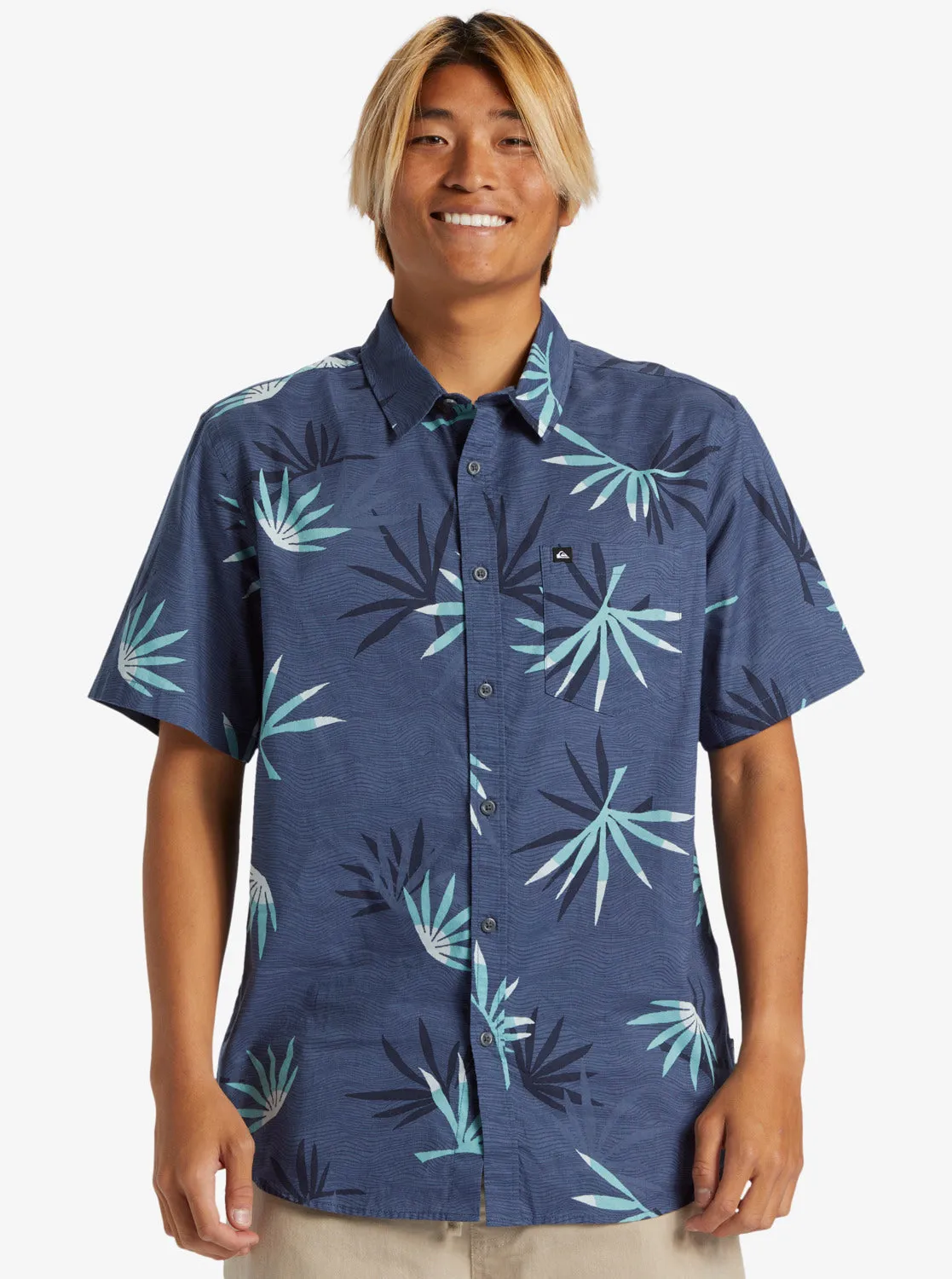 Quiksilver Apero Classic SS Shirt - Vintage Indigo Apero Classic SS