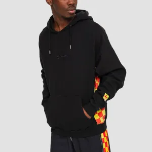 Quiksilver x Stranger Things Surfer Boy Checker Pullover Hoodie Black