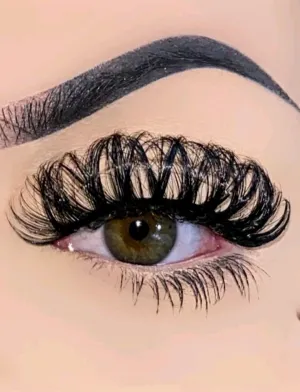"Blossom" 20mm Faux Mink Natural Fluffy Russian Curl False Eyelashes