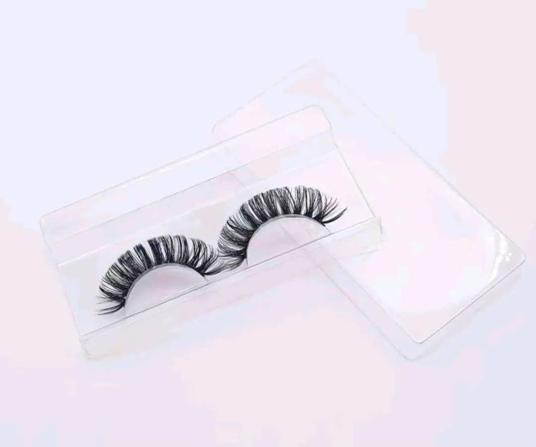 "Blossom" 20mm Faux Mink Natural Fluffy Russian Curl False Eyelashes