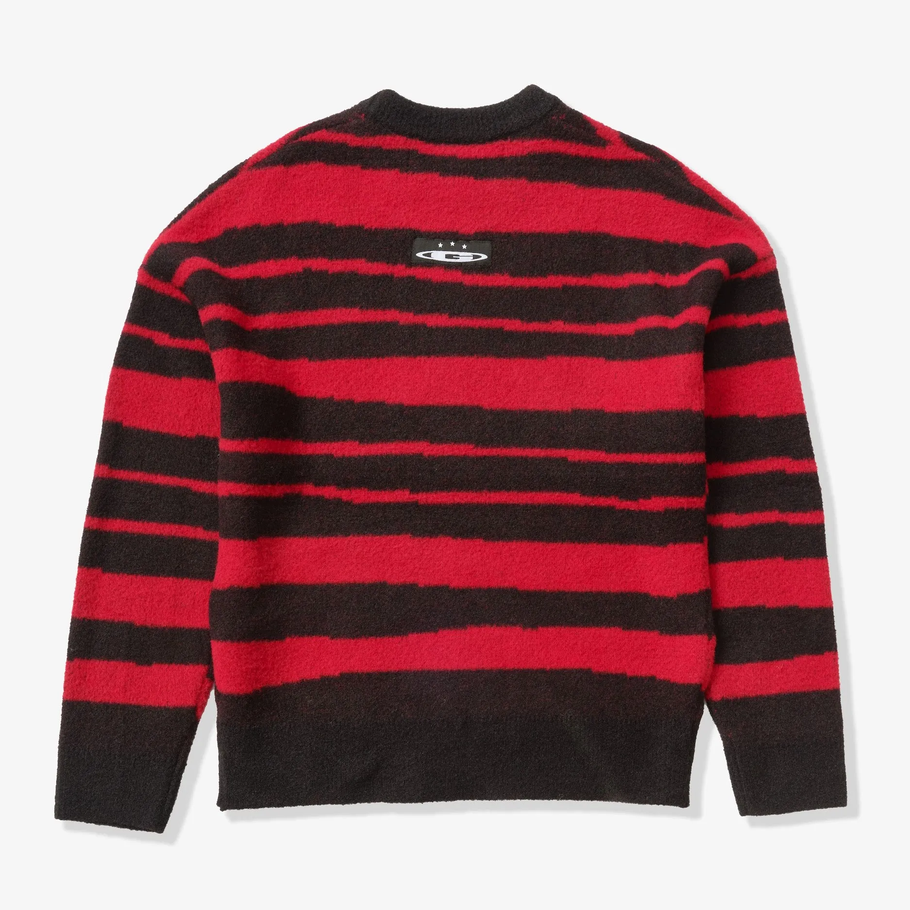 "Cobain" Mohair Sweater (black/red)