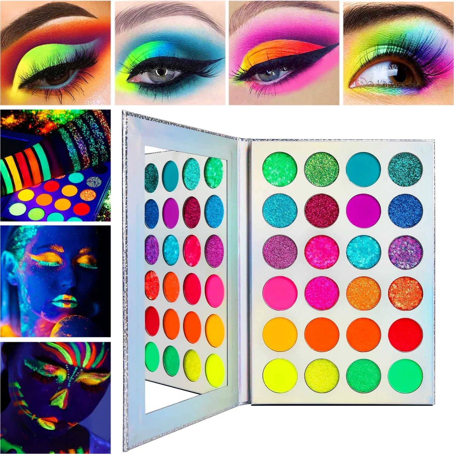 "De'La" Glow Neon Eyeshadow