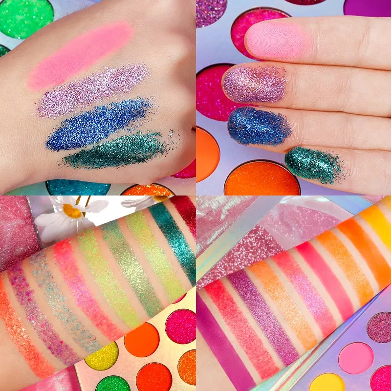 "De'La" Glow Neon Eyeshadow