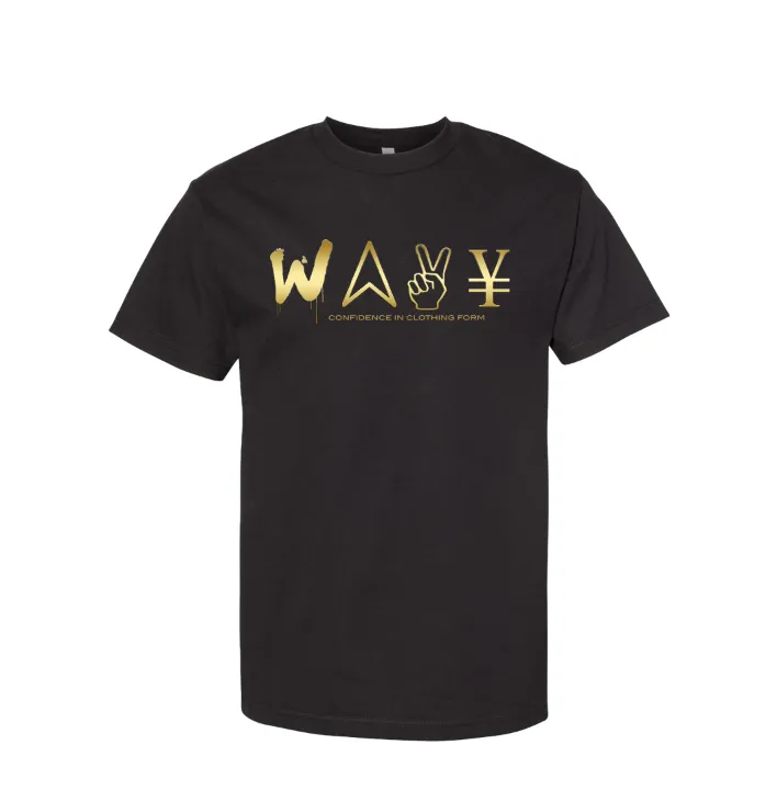 "Gold Wave" Tee