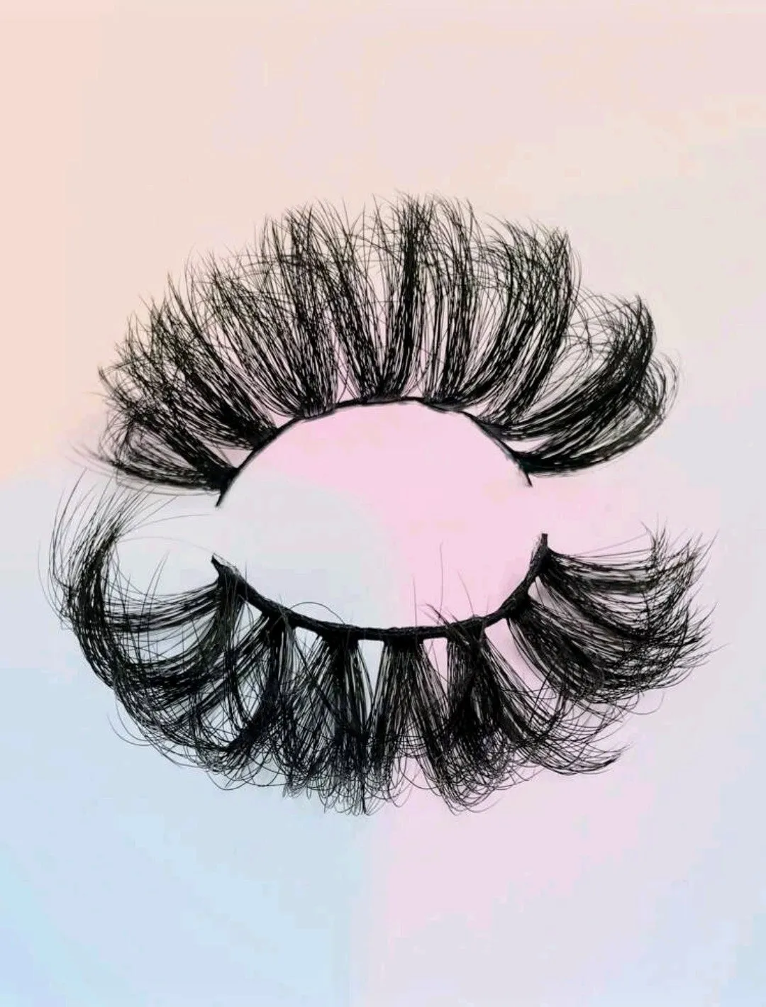 "Hottie" 25mm Fluffy Volumized False Eyelashes
