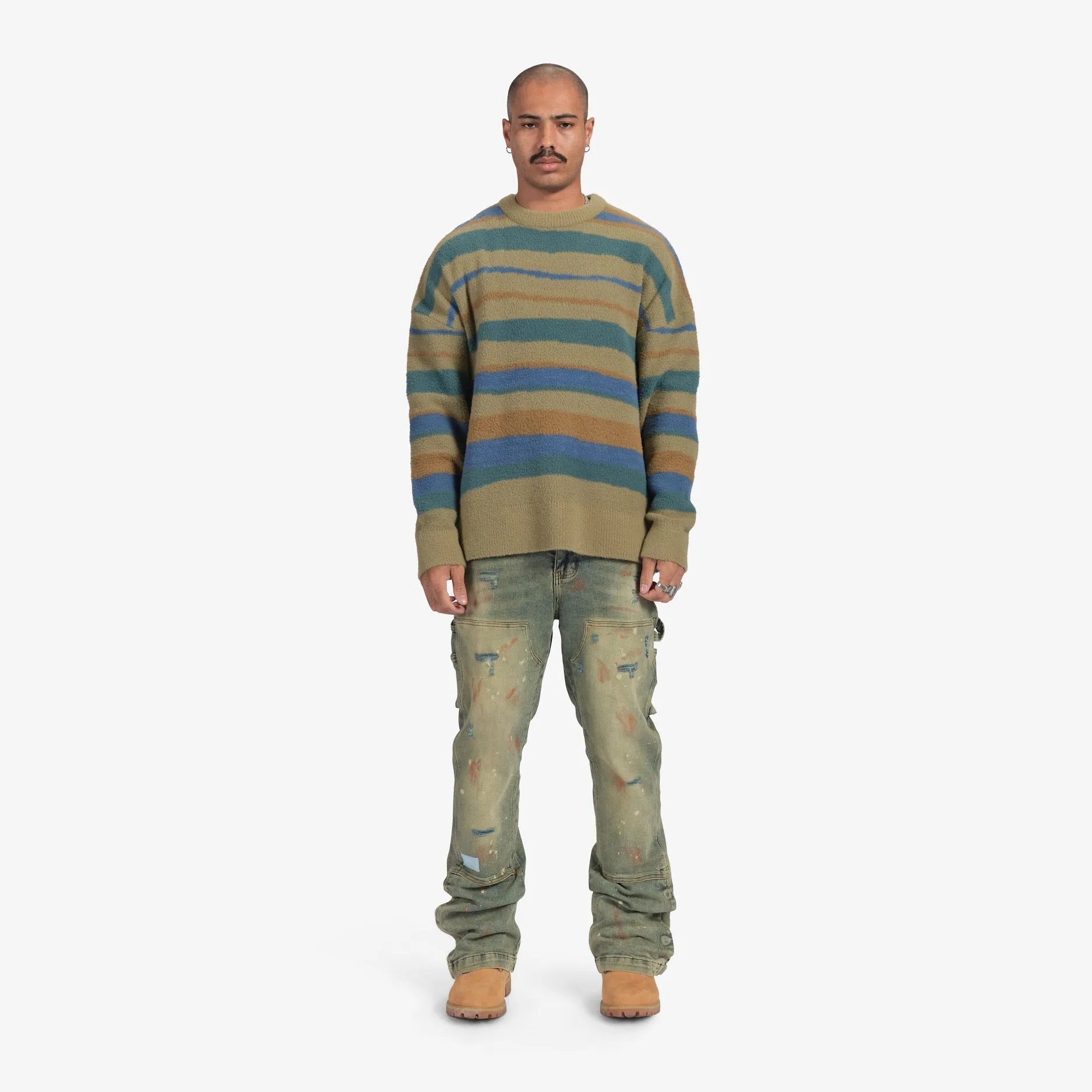 "Matisse" Mohair Sweater (muted earth)