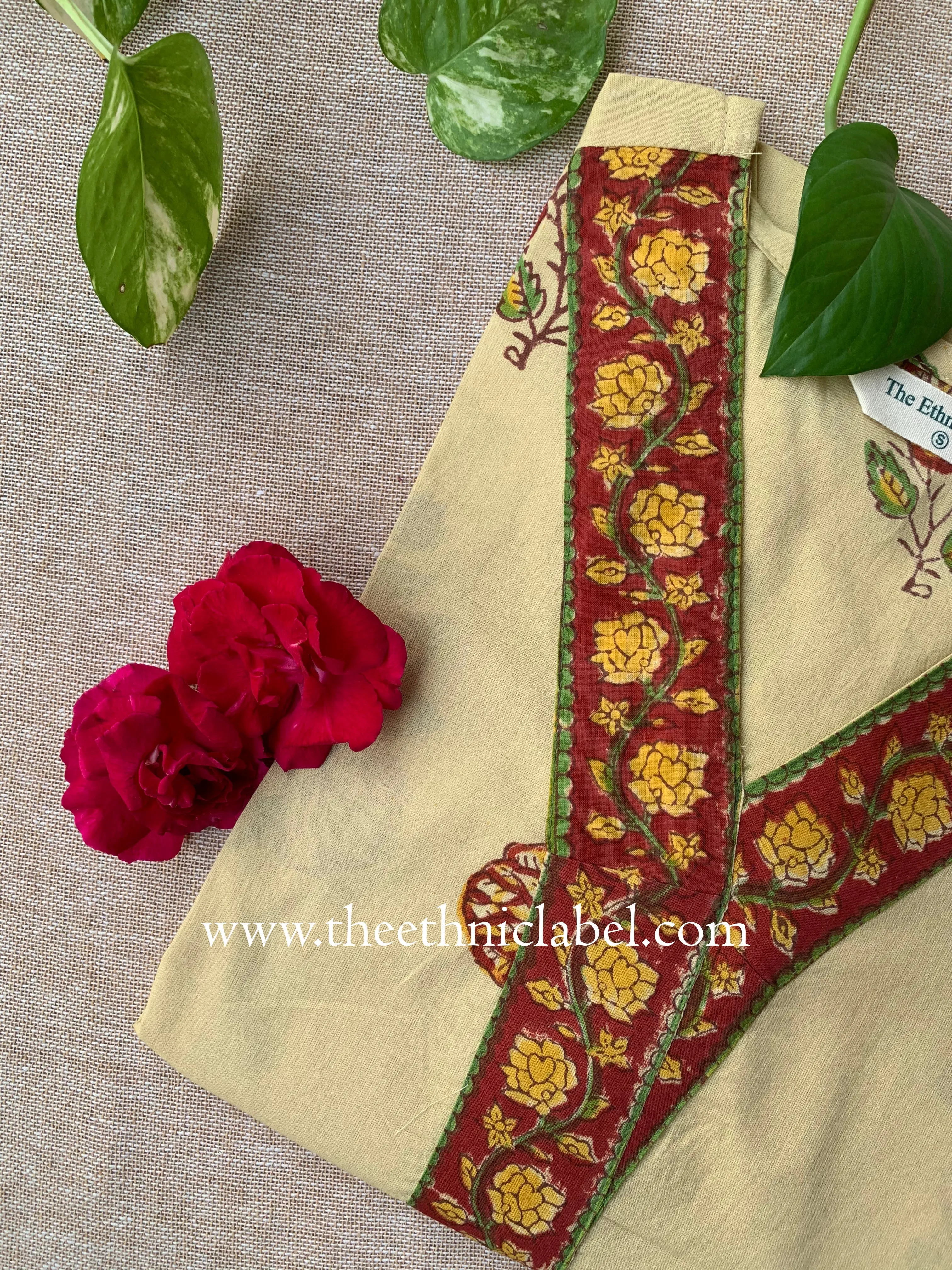 "Sandhya" Bagru Cotton kurta