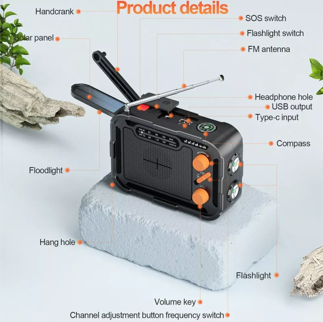 R-N31 Emergency Radio & Battery Bank – Your Ultimate Survival Companion