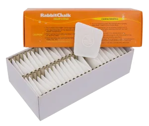 Rabbit Chalk Vaporising Garment Marking Wax Box of 50