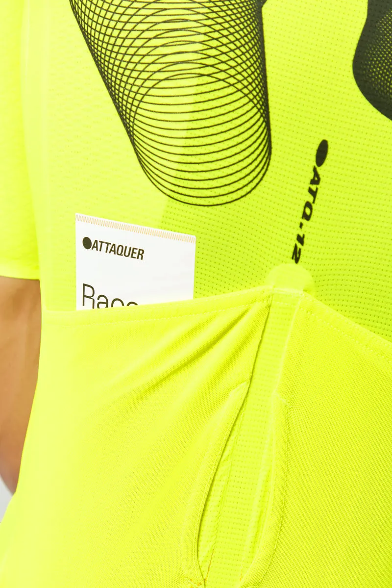 Race ULTRA  Aero Jersey Parametric /Acid Lime