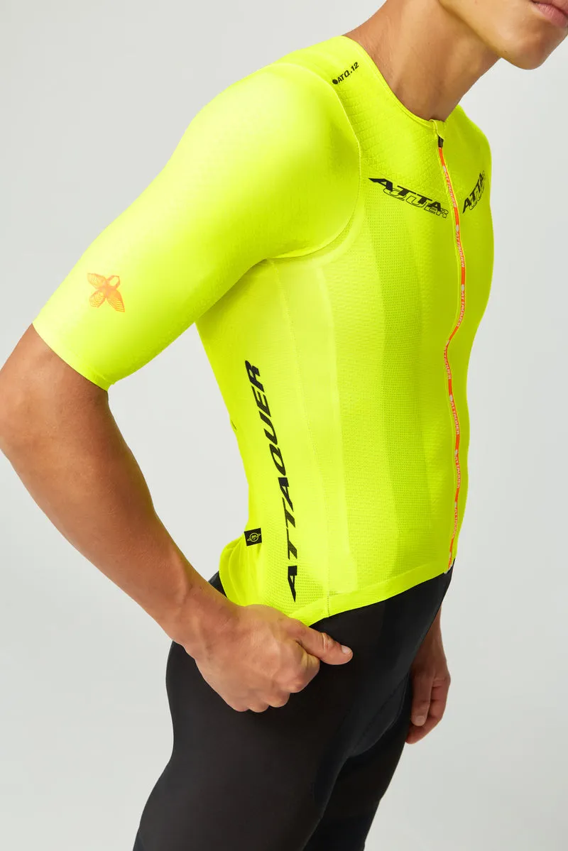 Race ULTRA  Aero Jersey Parametric /Acid Lime