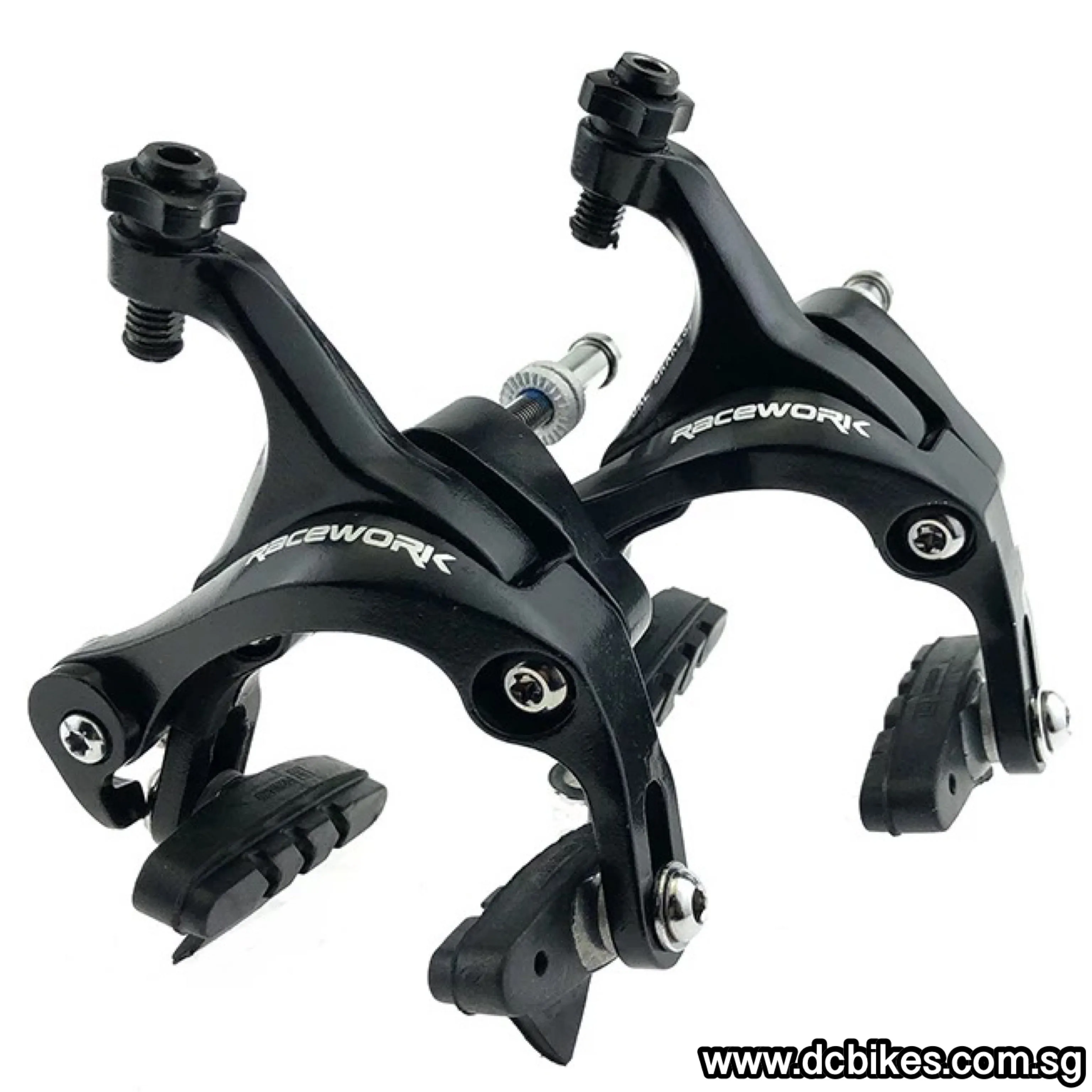 Racework Road Bike Dual Pivot Calipers Bicycle Brake Racing Aluminum Side Pull Caliper