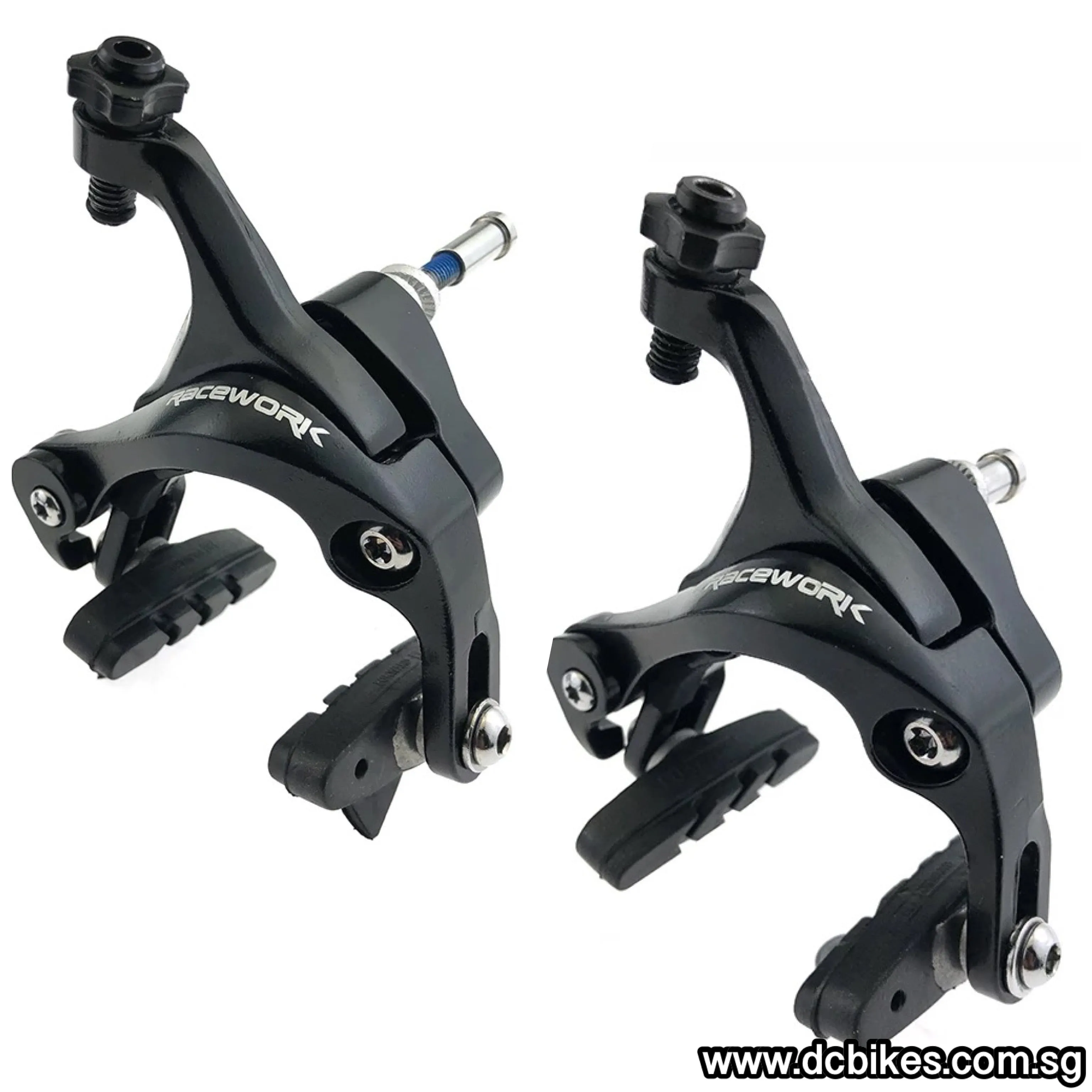 Racework Road Bike Dual Pivot Calipers Bicycle Brake Racing Aluminum Side Pull Caliper