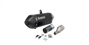 Racing Exhaust AKRAPOVIC SLIP-ON | Vespa GTS/GTS Super 125/150cc 4T LC iGet (`20-) Euro5