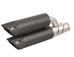 Racing Exhaust REMUS Dual Flow Carbon | Vespa GTS Models i.e. 125-300cc (-`16)