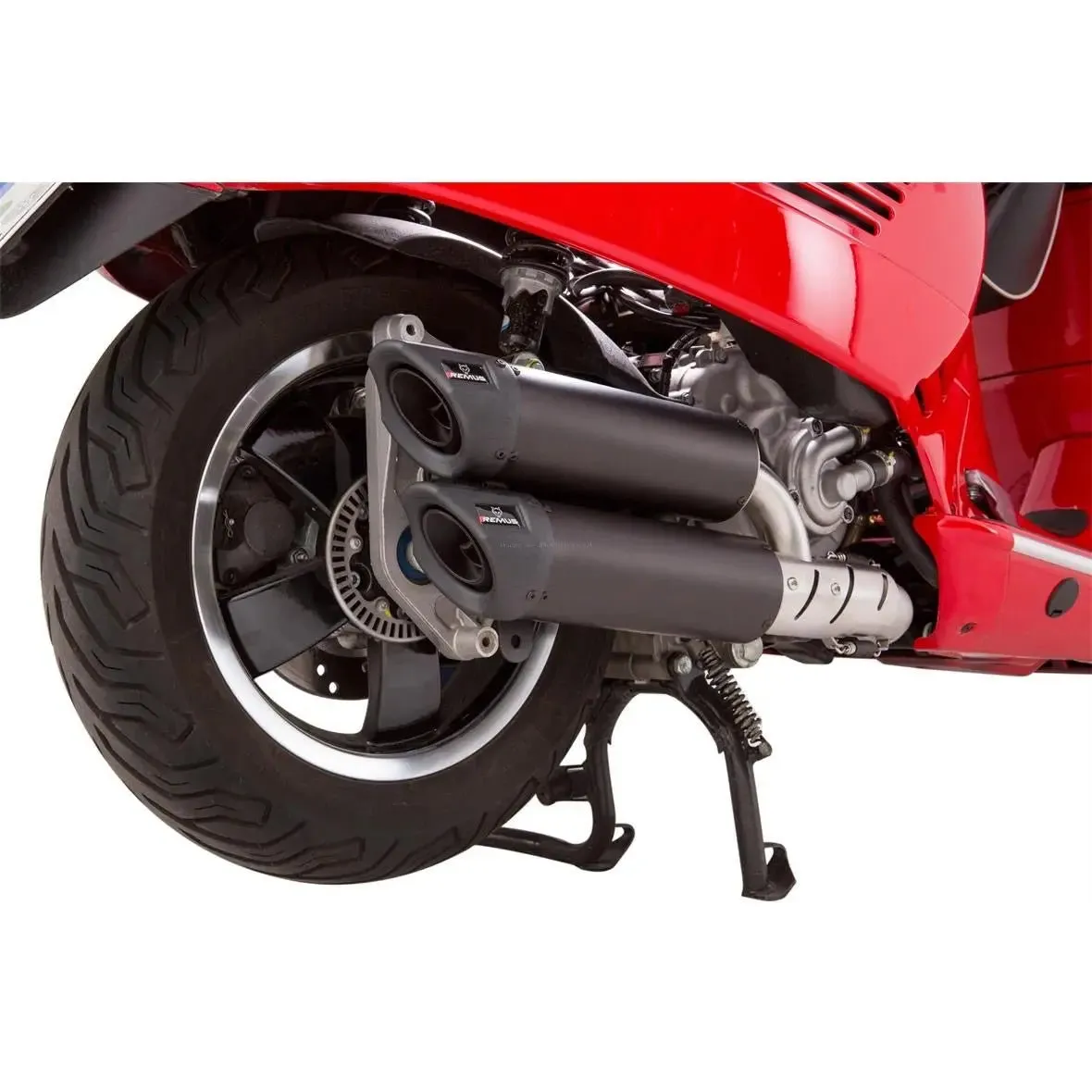 Racing Exhaust REMUS Dual Flow | Vespa GTS Models i.e. 125-300cc (-`16)