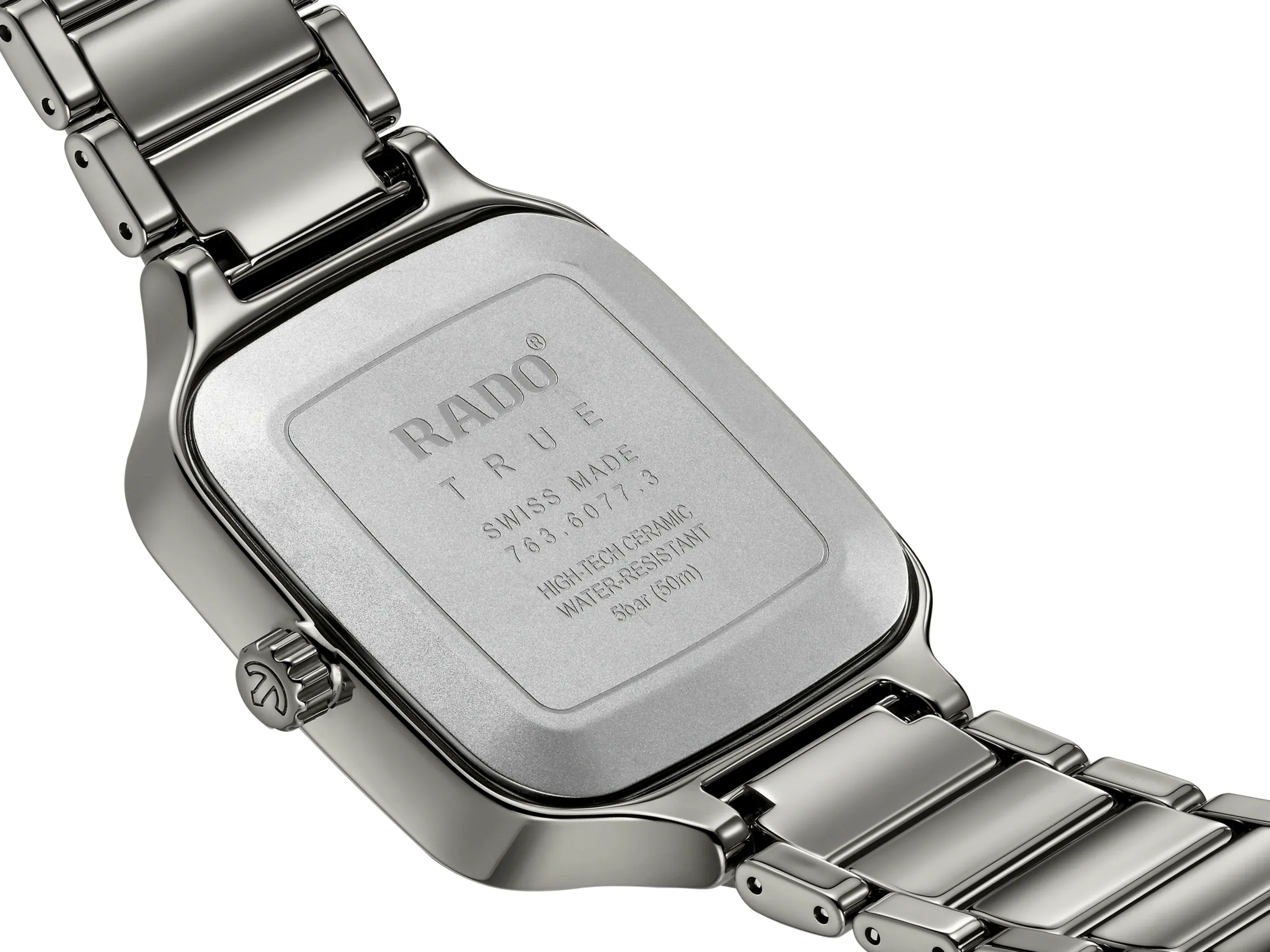 RADO True Square Automatic Plasma Ceramic 38mm Men's Watch R27077102