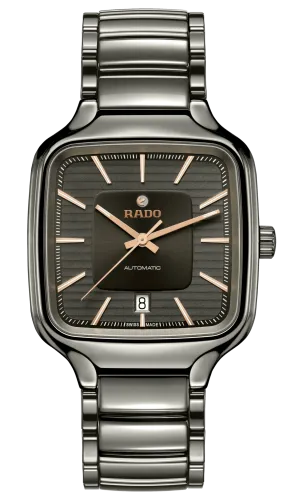 RADO True Square Automatic Plasma Ceramic 38mm Men's Watch R27077102