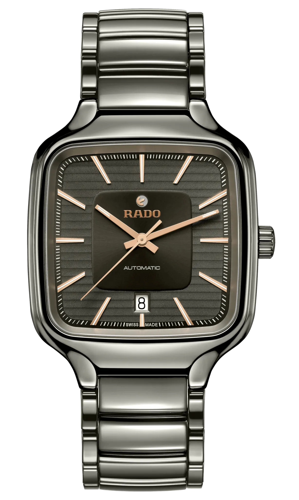 RADO True Square Automatic Plasma Ceramic 38mm Men's Watch R27077102