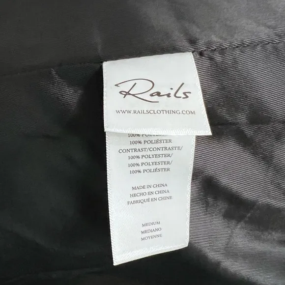 Rails Dean Jacket - Ivory Leopard Mix Sherpa Jacket.