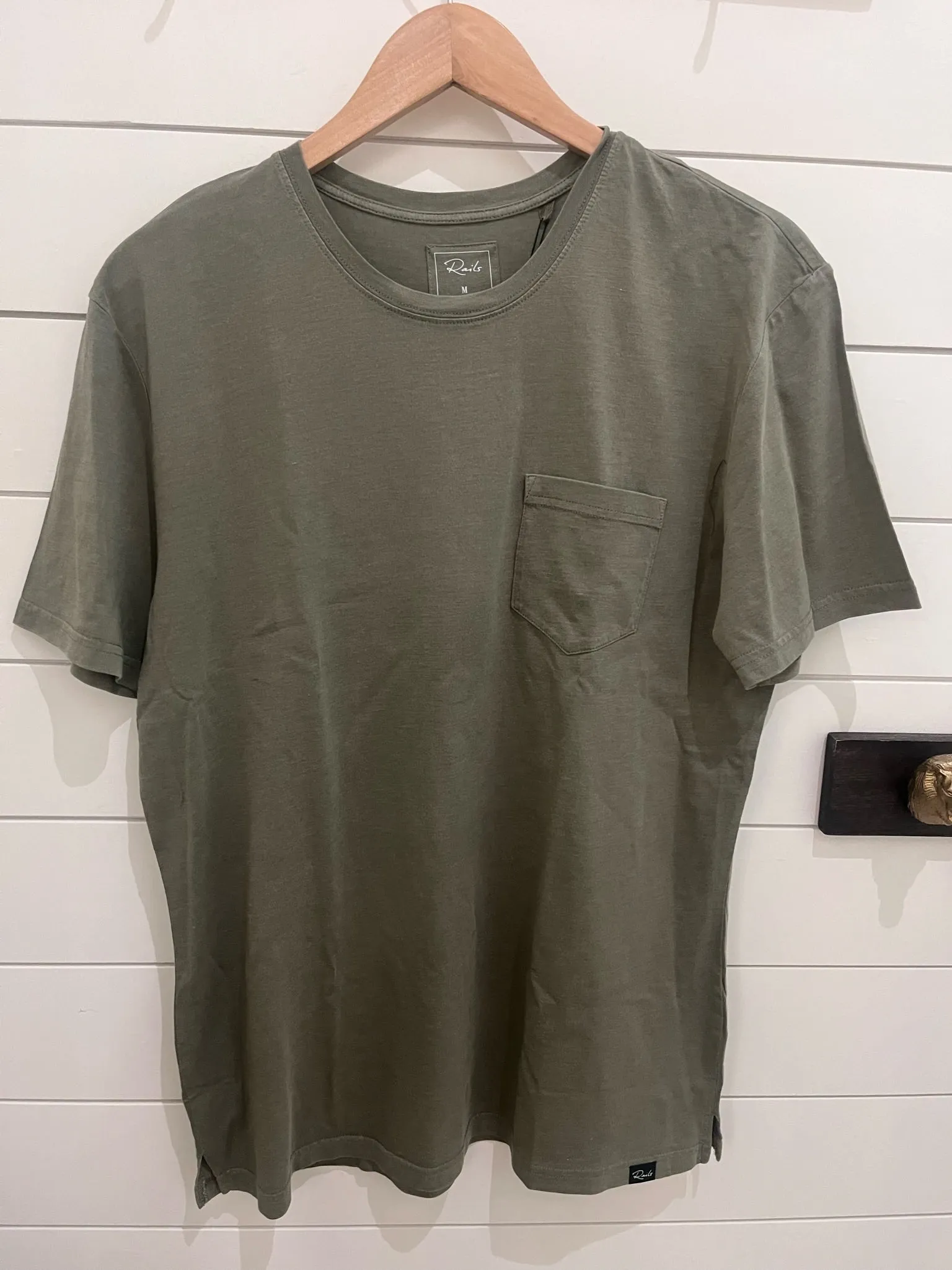 Rails Men Johnny Tee Olive