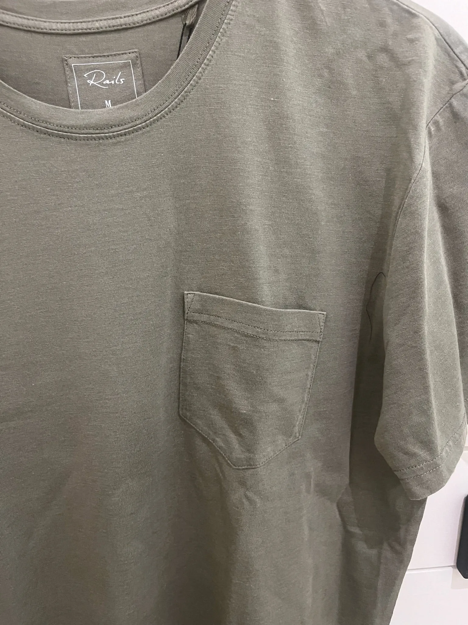 Rails Men Johnny Tee Olive