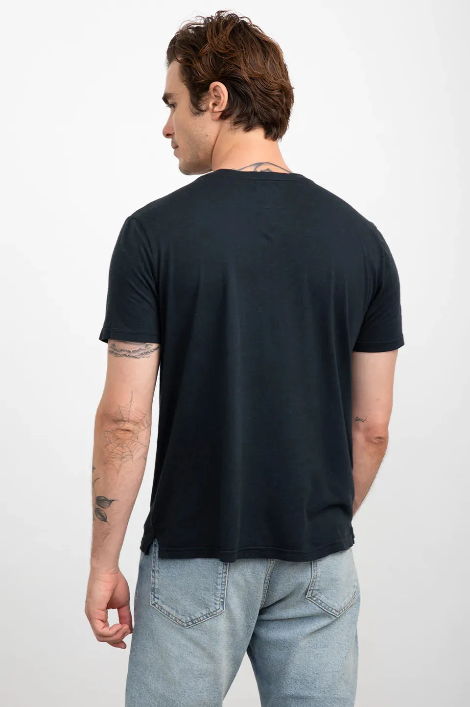 Rails mens Johnny T-Shirt Carbon