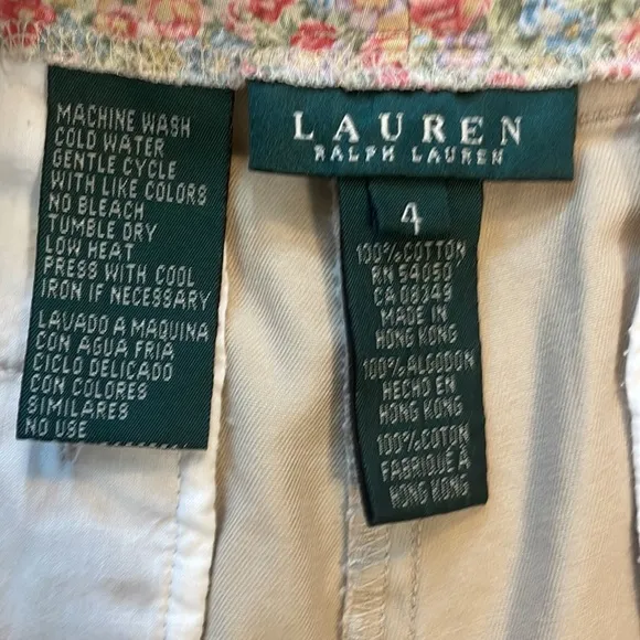 Ralph Lauren khaki shorts women size 4