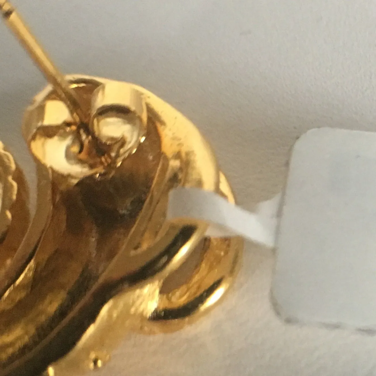 Rams Head earrings, posts
