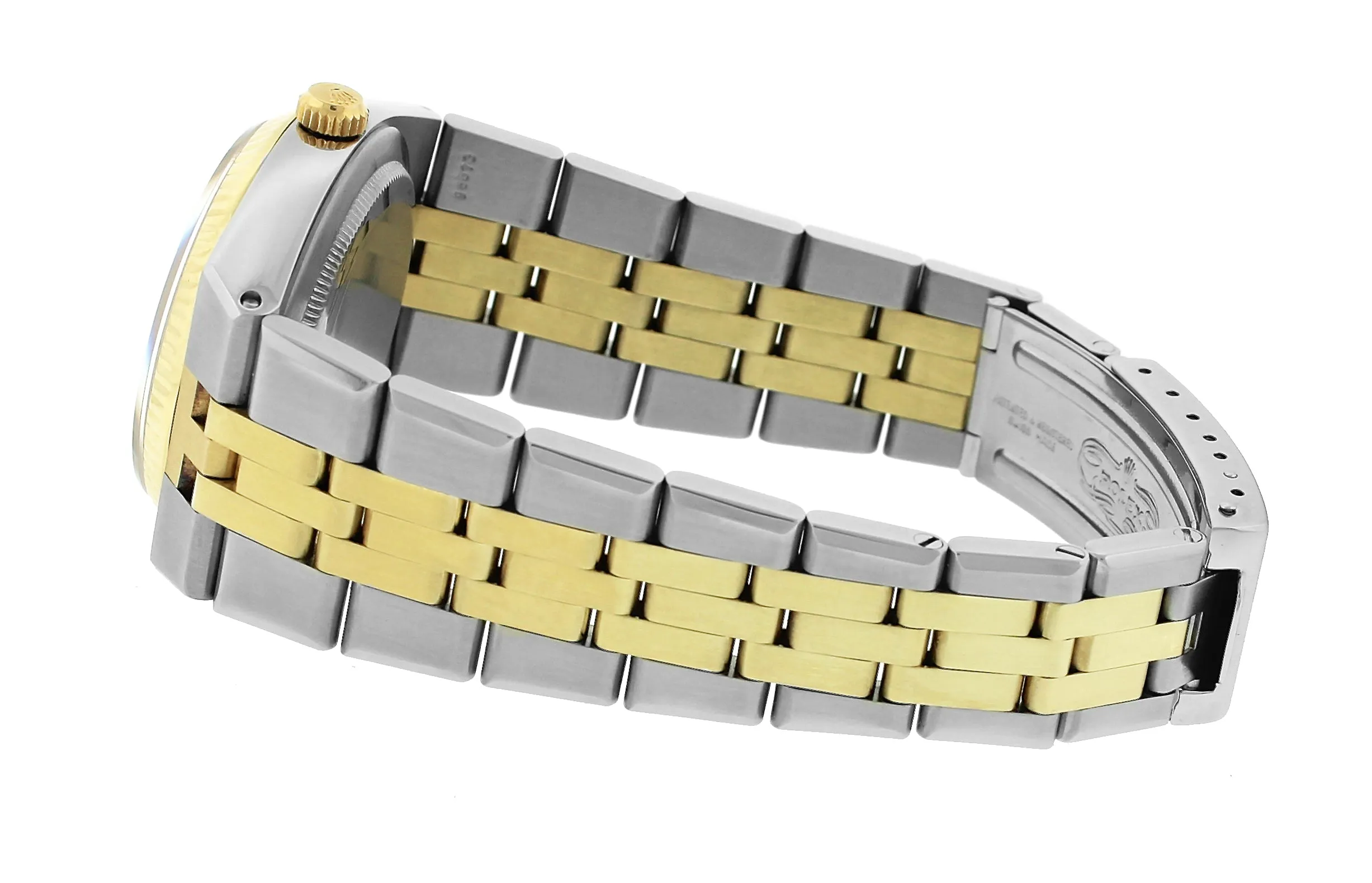RARE Rolex DateJust Integral Automatic 36mm 1630 Two-Tone Gold Champagne Jubilee