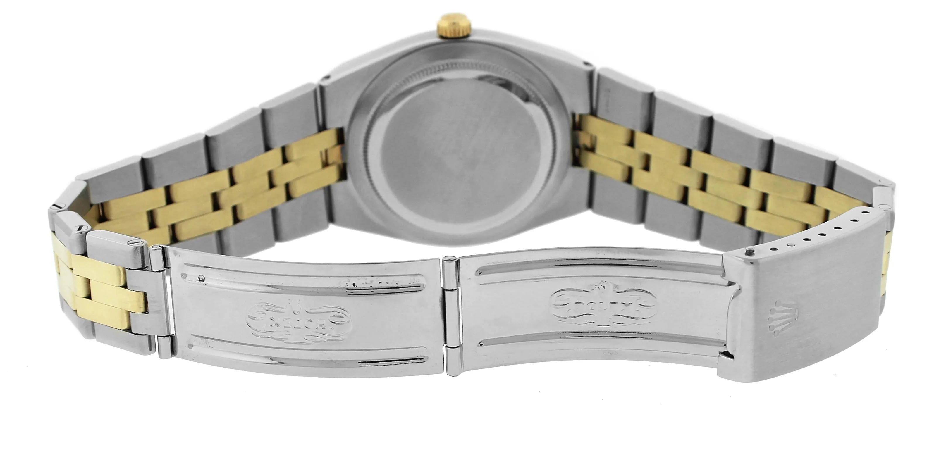 RARE Rolex DateJust Integral Automatic 36mm 1630 Two-Tone Gold Champagne Jubilee