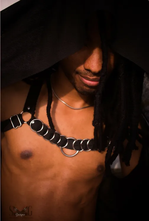 Raven unisex chest harness