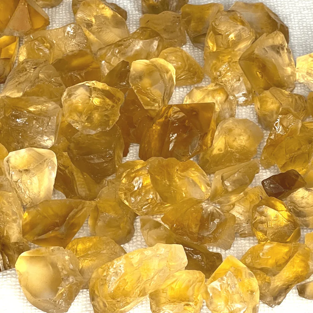Raw Citrine 5 kg deal for Faceting | Facet Grade Citrine Quartz
